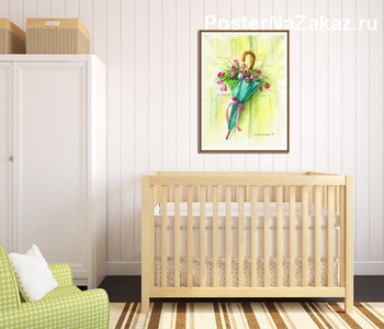 Модульная картина Солнечный зонтик