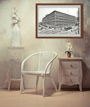 Модульная картина Нью-Йорк 1906 г.