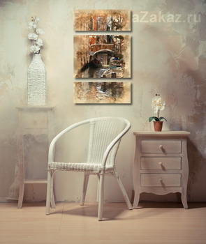 Модульная картина Канал Венеции