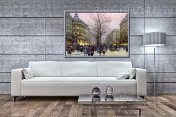 Модульная картина Большой бульвар