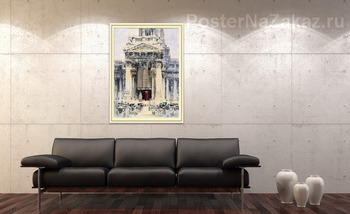 Модульная картина Брюссель: здании суда