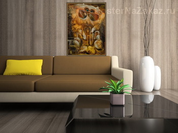 Модульная картина Химик