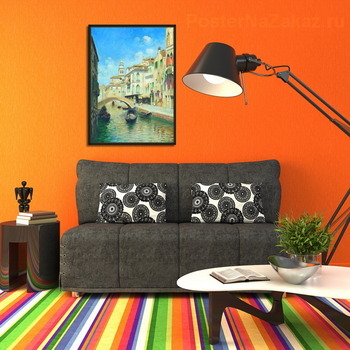 Модульная картина Венецианский гондольер