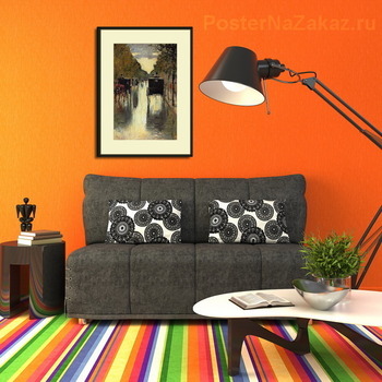 Модульная картина Берлин уличная сцена