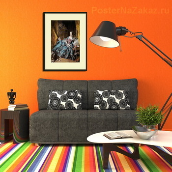 Модульная картина Портрет маркизы де Помпадур