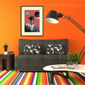 Модульная картина Ретро коллаж