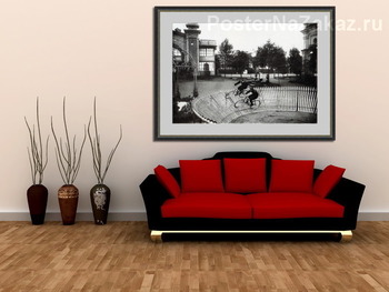 Модульная картина Велодром в саду 1904  –  1913