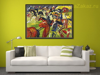 Модульная картина Выход гусаров