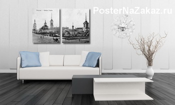 Модульная картина Вологда,центр города