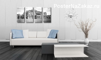 Модульная картина Петровский дворец в начале 1900-х годов