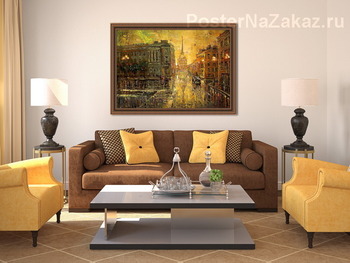 Модульная картина Адмиралтейский променад