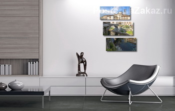 Модульная картина Мост через Брембо