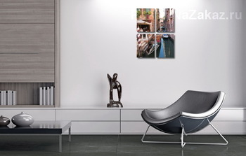 Модульная картина Каналами Венеции