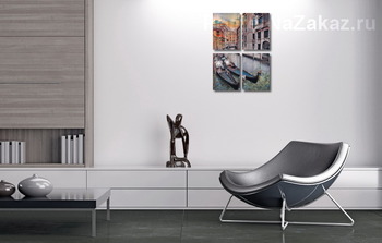 Модульная картина Венеция, канал.