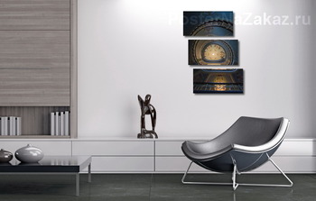 Модульная картина лестница 