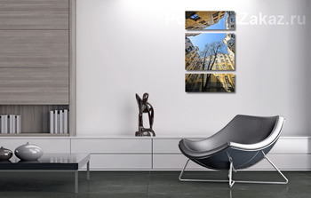 Модульная картина Улочки Старой Риги