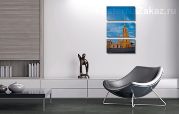 Модульная картина Петропавловская крепость