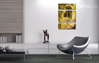 Модульная картина Улочки Пейона