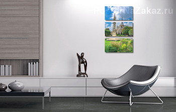 Модульная картина Собор Парижской Богоматери