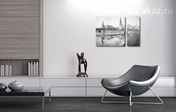 Модульная картина Старая Москва