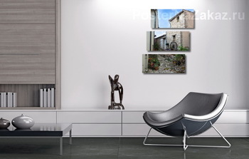 Модульная картина Улочки Сент-Анье