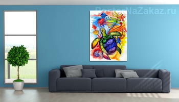 Модульная картина Сны морской черепахи