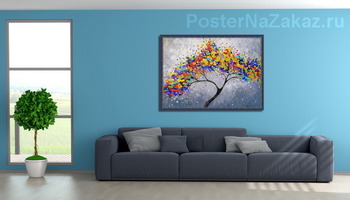 Модульная картина Дерево желаний