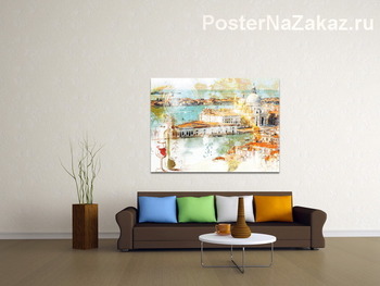 Модульная картина Санта Мария Венеция