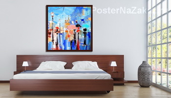 Модульная картина Вечером...