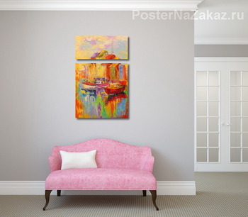 Модульная картина Солнечный день