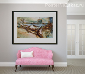 Модульная картина Дом со шпилем