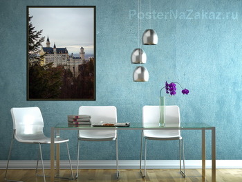 Модульная картина Нойшванштайн