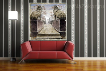 Модульная картина Мосты Санкт-Петербурга