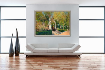 Модульная картина Парк Севильи