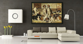 Модульная картина Собаки