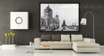 Модульная картина Храм Христа Спасителя