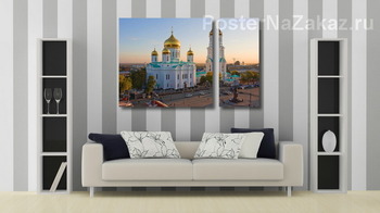 Модульная картина Собор Рождества Пресвятой Богородицы, Ростов-на-Дону.