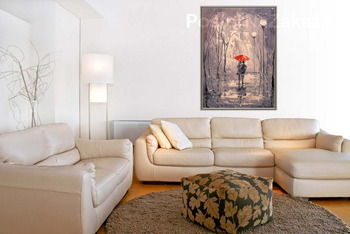 Модульная картина Двое в парке