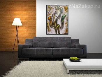 Модульная картина Саксофон