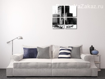 Модульная картина Спасская башня