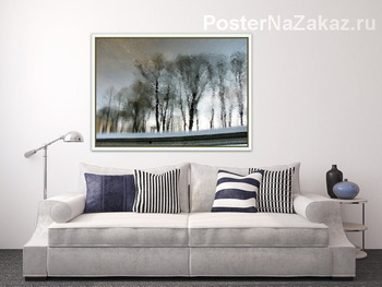 Модульная картина Весна. Отражение