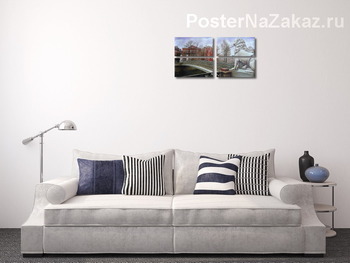 Модульная картина Мосты Санкт-Петербурга