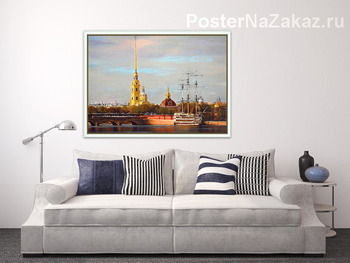 Модульная картина Петропавловская крепость