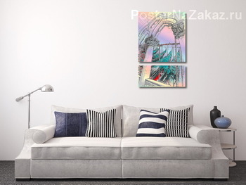 Модульная картина Нарисованная Венеция