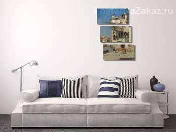 Модульная картина Тихий день в Венеции