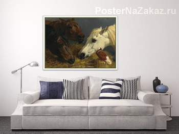 Модульная картина Друзья на ферме