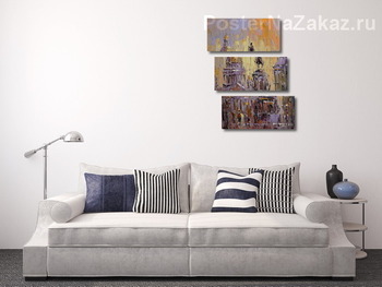 Модульная картина Питер