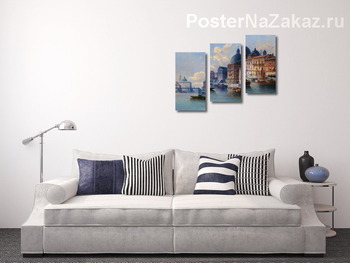 Модульная картина Канал в Венеции