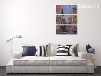 Модульная картина Петербург