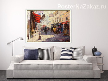 Модульная картина Солнце Монмартра